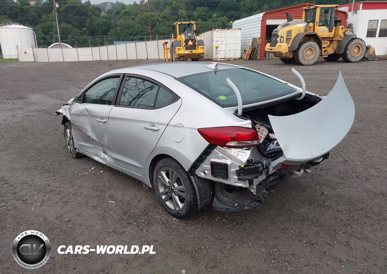 2018 Hyundai Elantra Sel VIN:KMHD84LF4JU504137 - 3