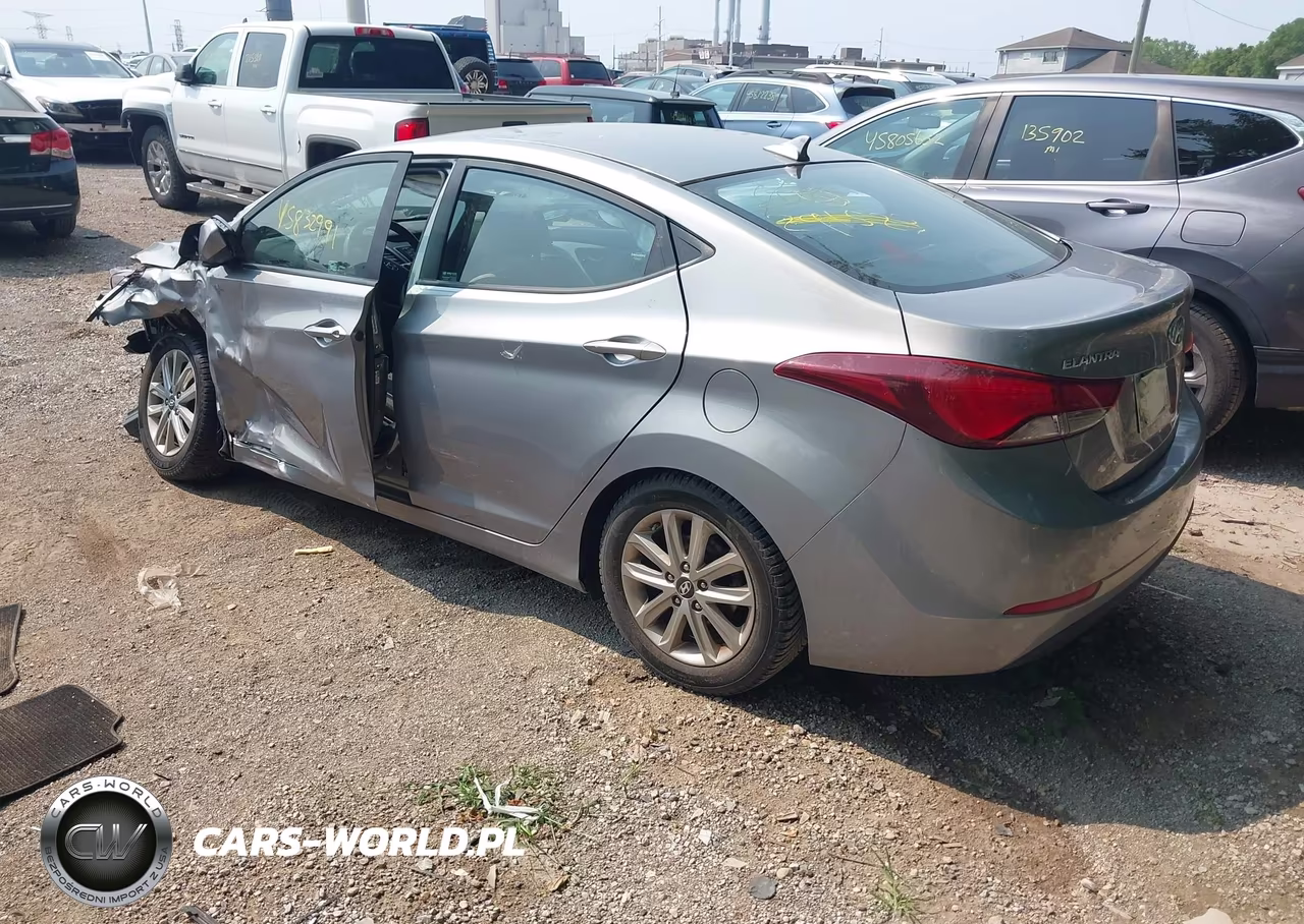 2015 Hyundai Elantra Se VIN:KMHDH4AE3FU291523 - 3