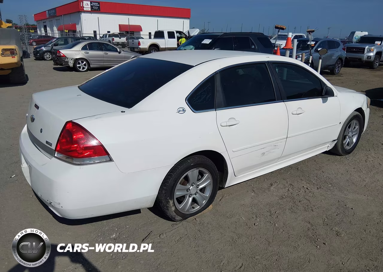 2009 Chevrolet Impala Police VIN:2G1WS57M391291842 - 4