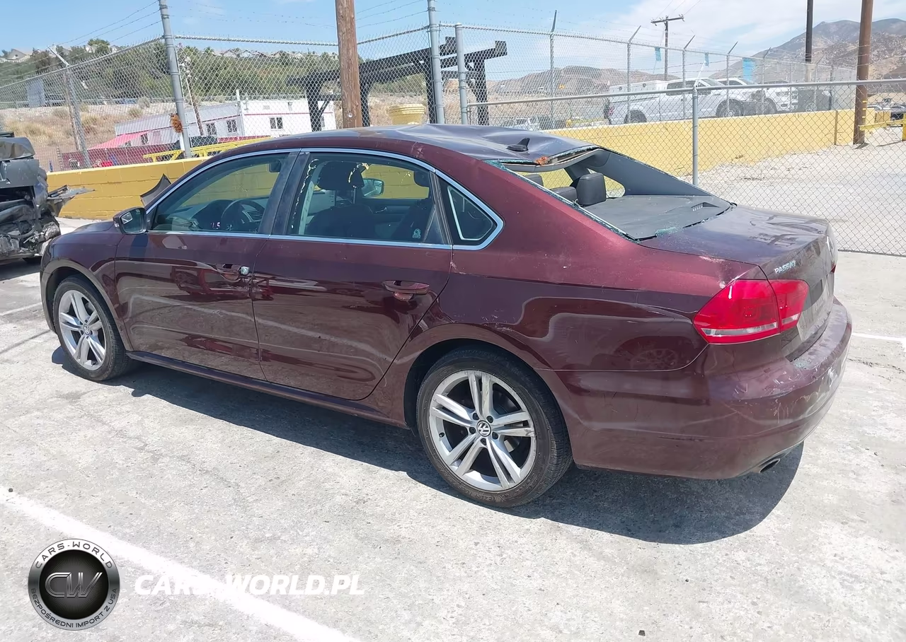 2014 Volkswagen Passat 2.5L Se VIN:1VWBP7A3XEC004145 - 14