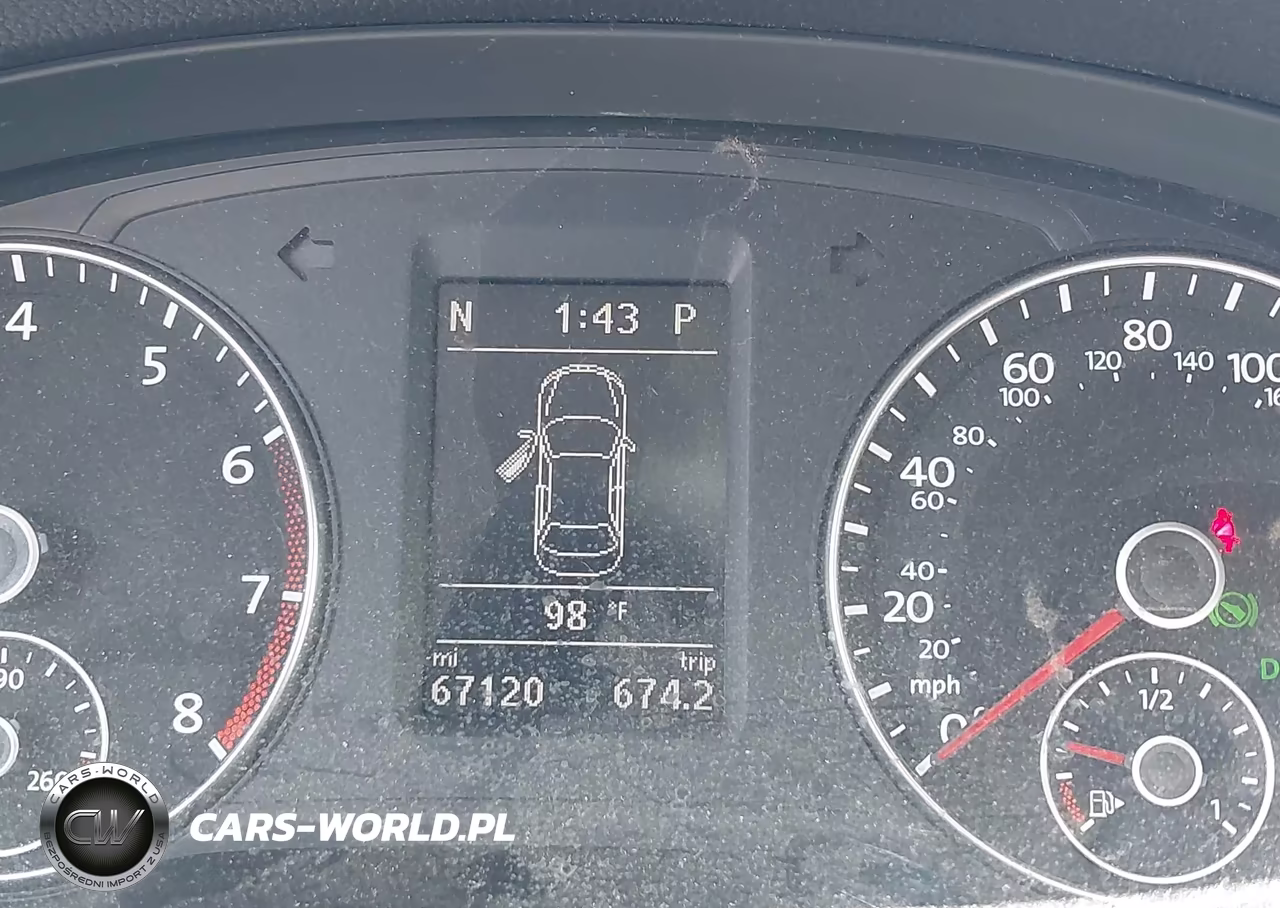 2014 Volkswagen Passat 2.5L Se VIN:1VWBP7A3XEC004145 - 7