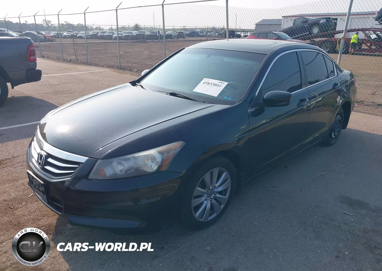 2012 Honda Accord 2.4 Ex-L VIN:1HGCP2F80CA077596 - 2