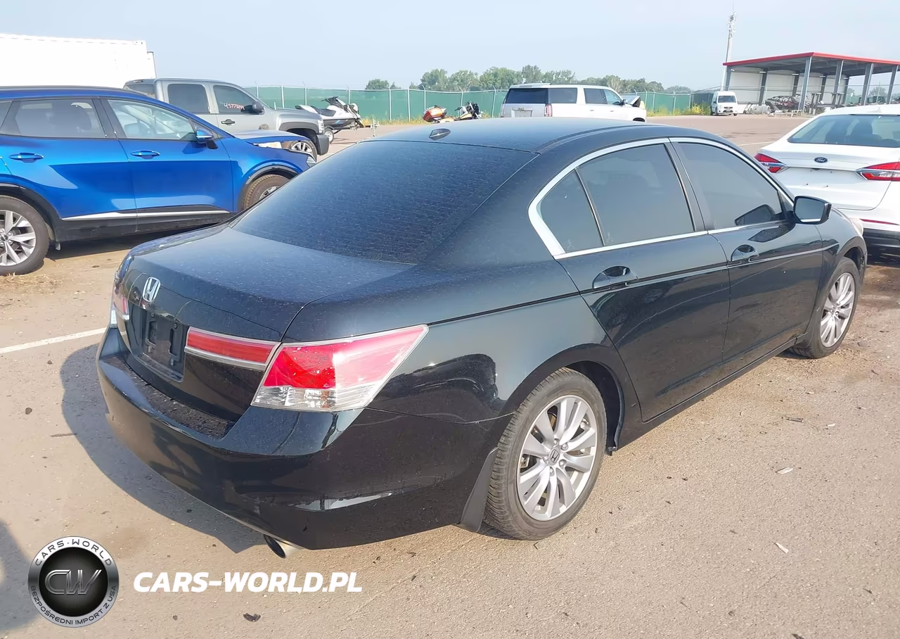 2012 Honda Accord 2.4 Ex-L VIN:1HGCP2F80CA077596 - 4