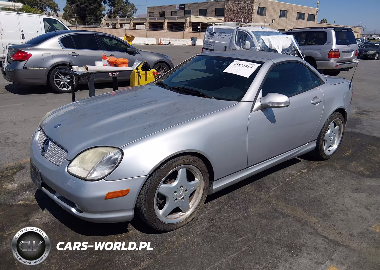 2001 Mercedes-Benz Slk 320 VIN:WDBKK65F31F219390 - 2