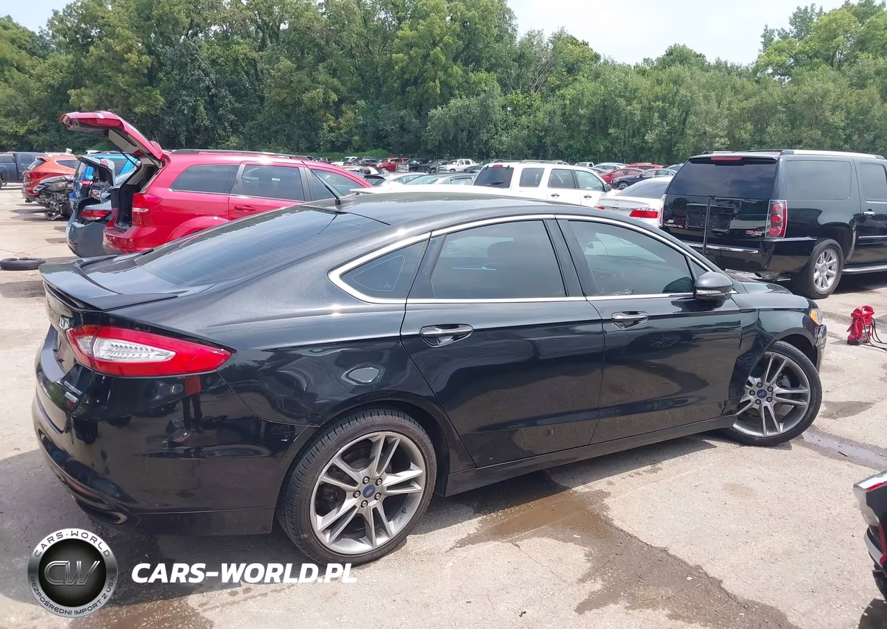 2015 Ford Fusion Titanium VIN:3FA6P0K99FR293669 - 13