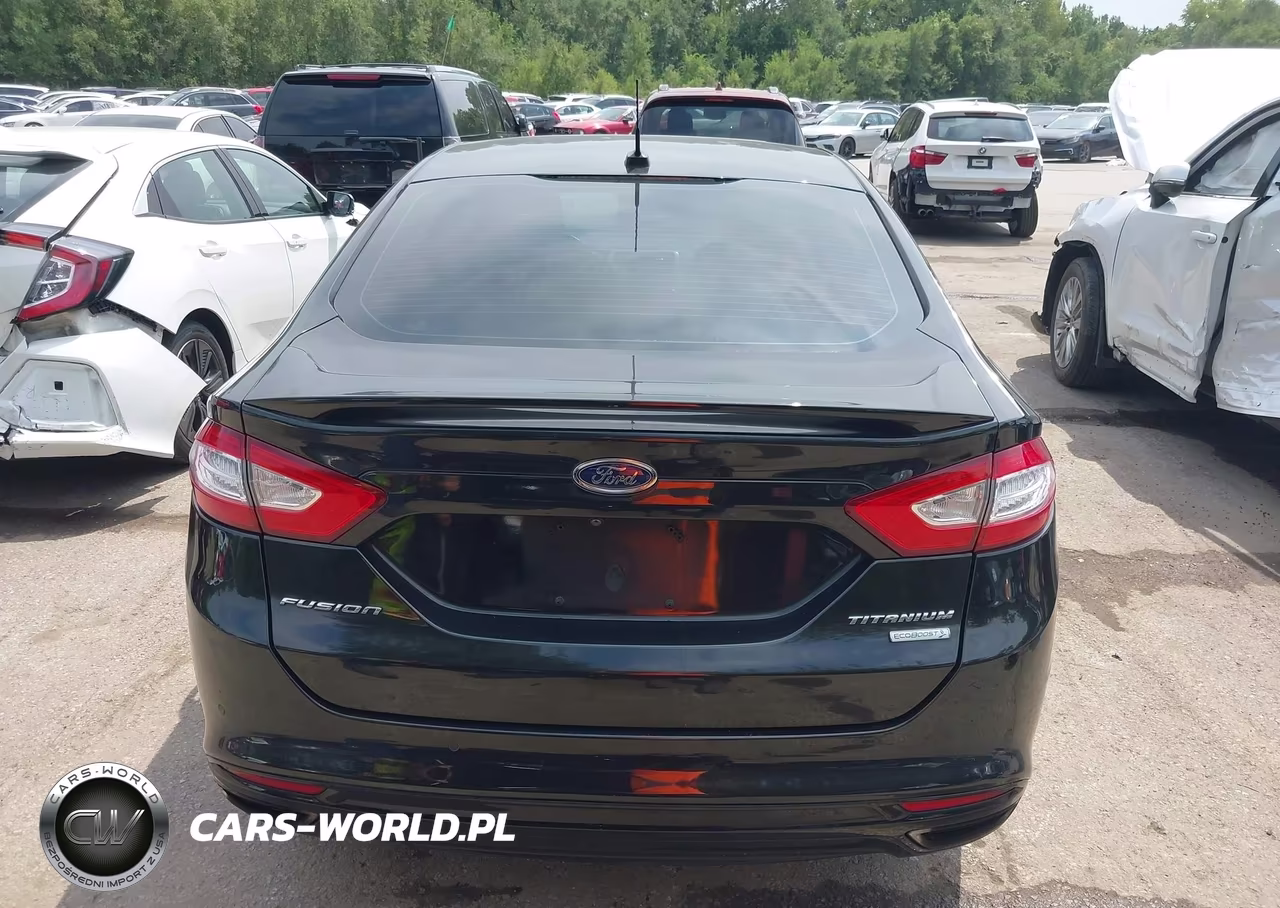 2015 Ford Fusion Titanium VIN:3FA6P0K99FR293669 - 16