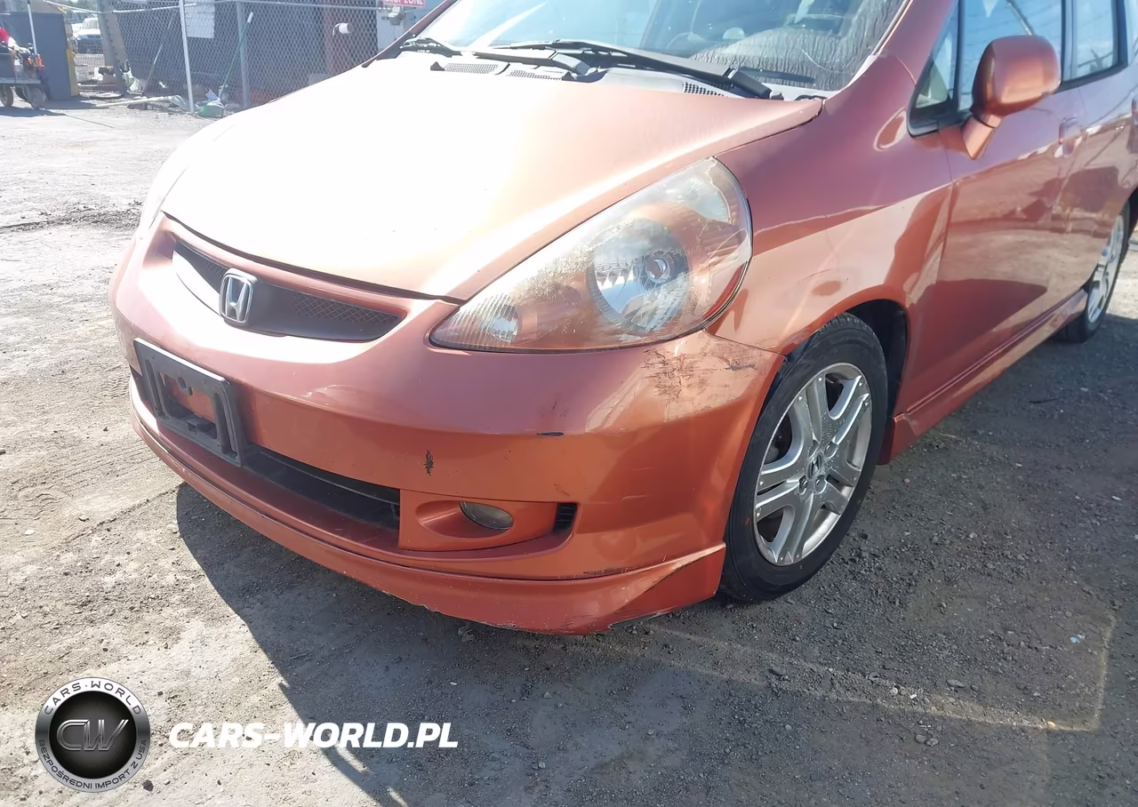 2007 Honda Fit Sport VIN:JHMGD38607S057101 - 6