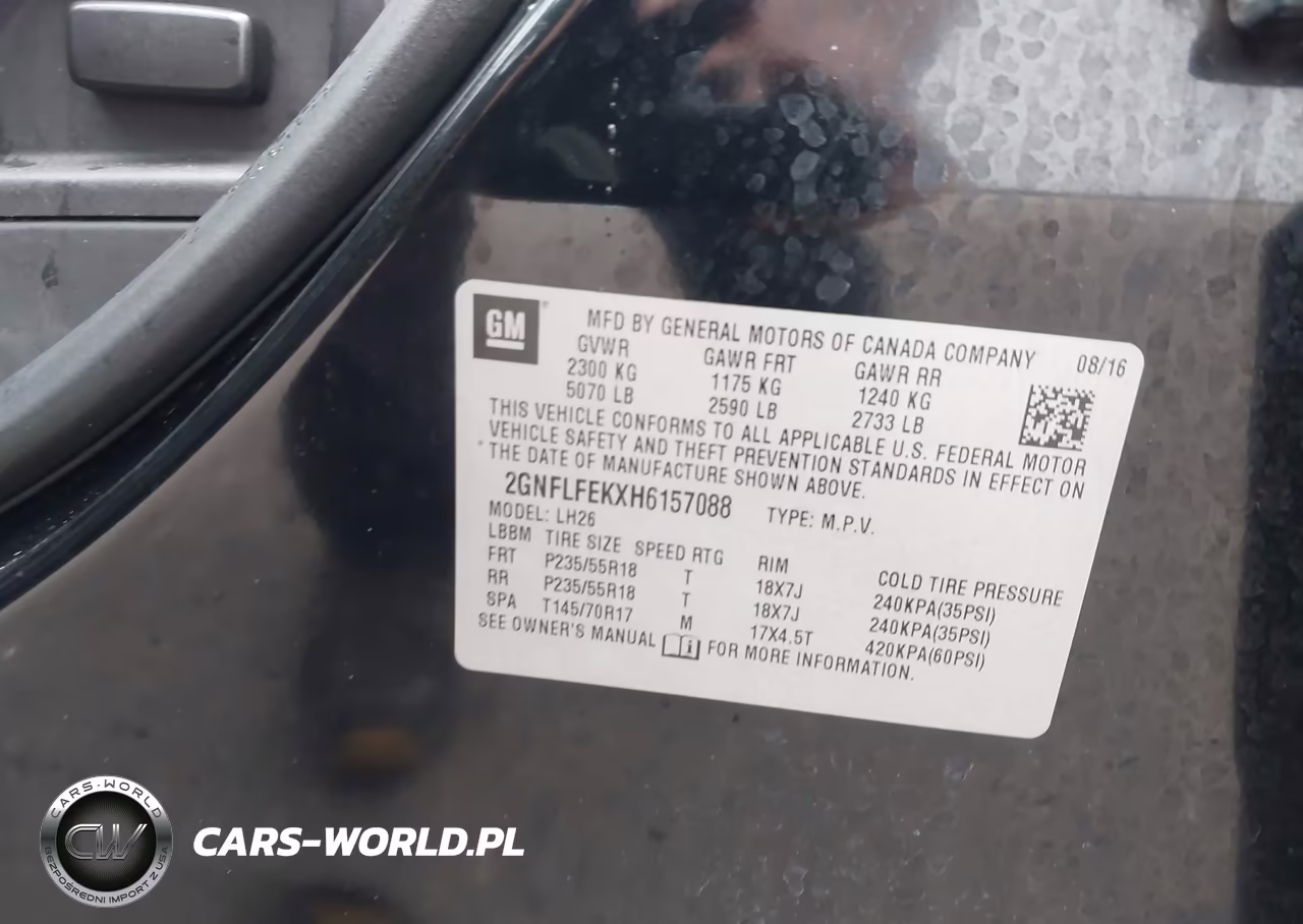 2017 Chevrolet Equinox Lt VIN:2GNFLFEKXH6157088 - 9