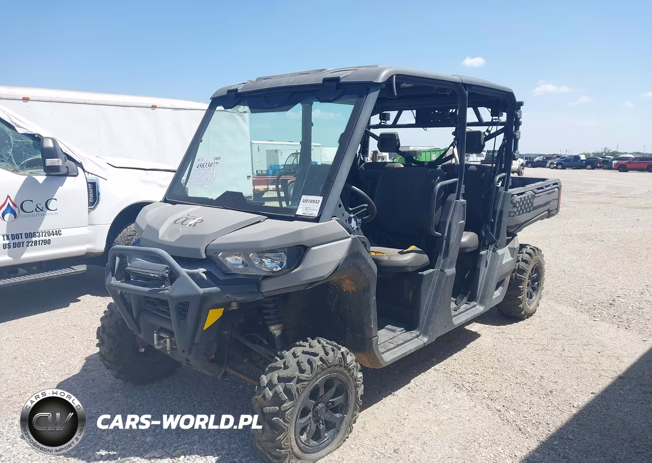 2022 Can-Am Defender Max Xt Hd10 VIN:3JBUCAX40NK001563 - 2
