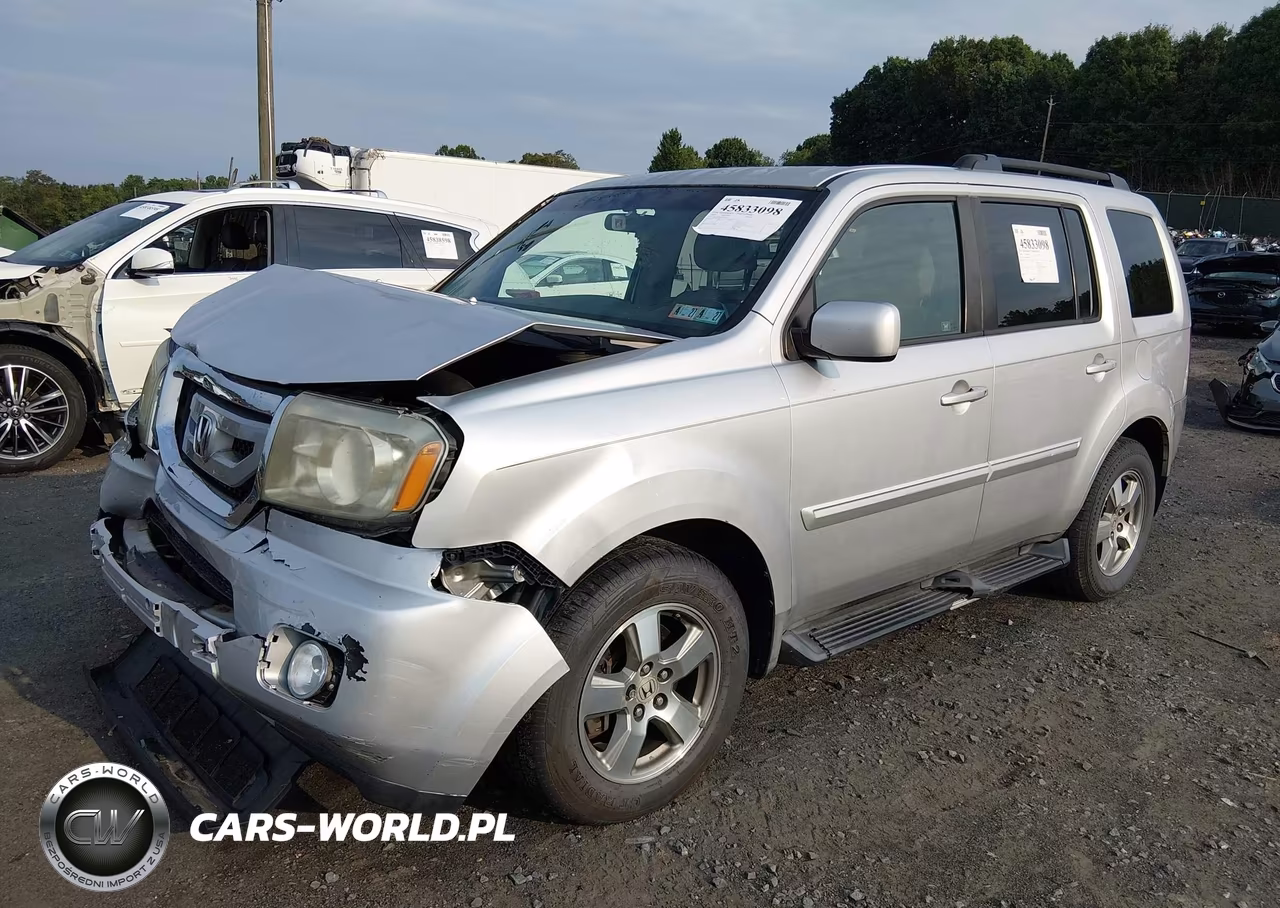 2009 Honda Pilot Ex VIN:5FNYF48439B026834 - 2