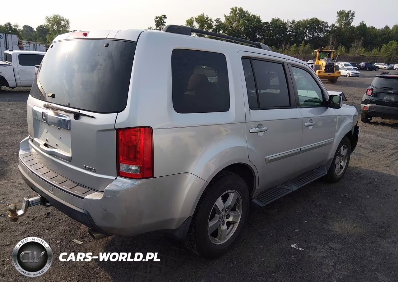 2009 Honda Pilot Ex VIN:5FNYF48439B026834 - 4