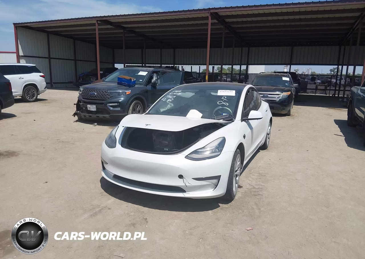 2021 Tesla Model 3 Standard Range Plus Rear-Wheel Drive VIN:5YJ3E1EA4MF858679 - 2
