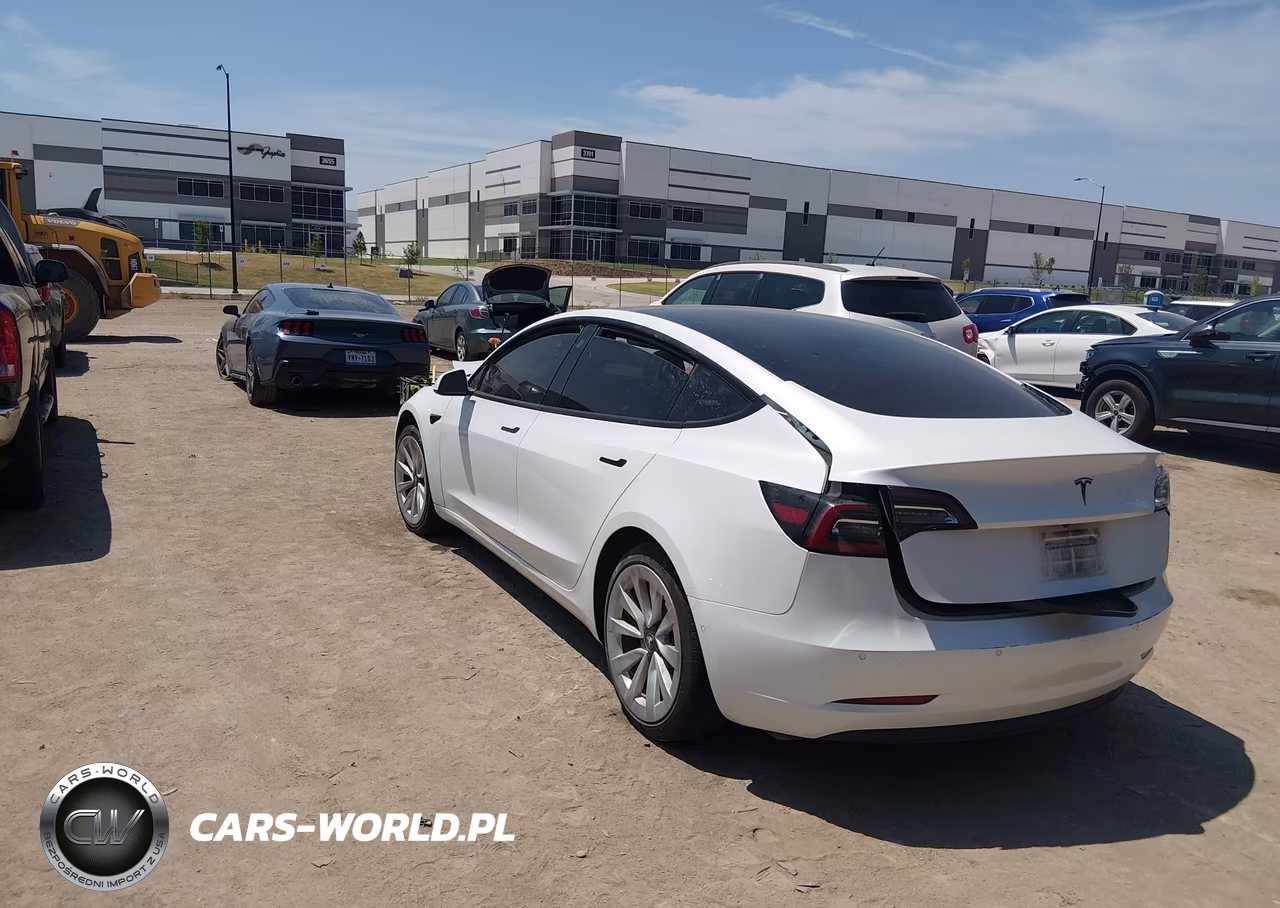 2021 Tesla Model 3 Standard Range Plus Rear-Wheel Drive VIN:5YJ3E1EA4MF858679 - 3