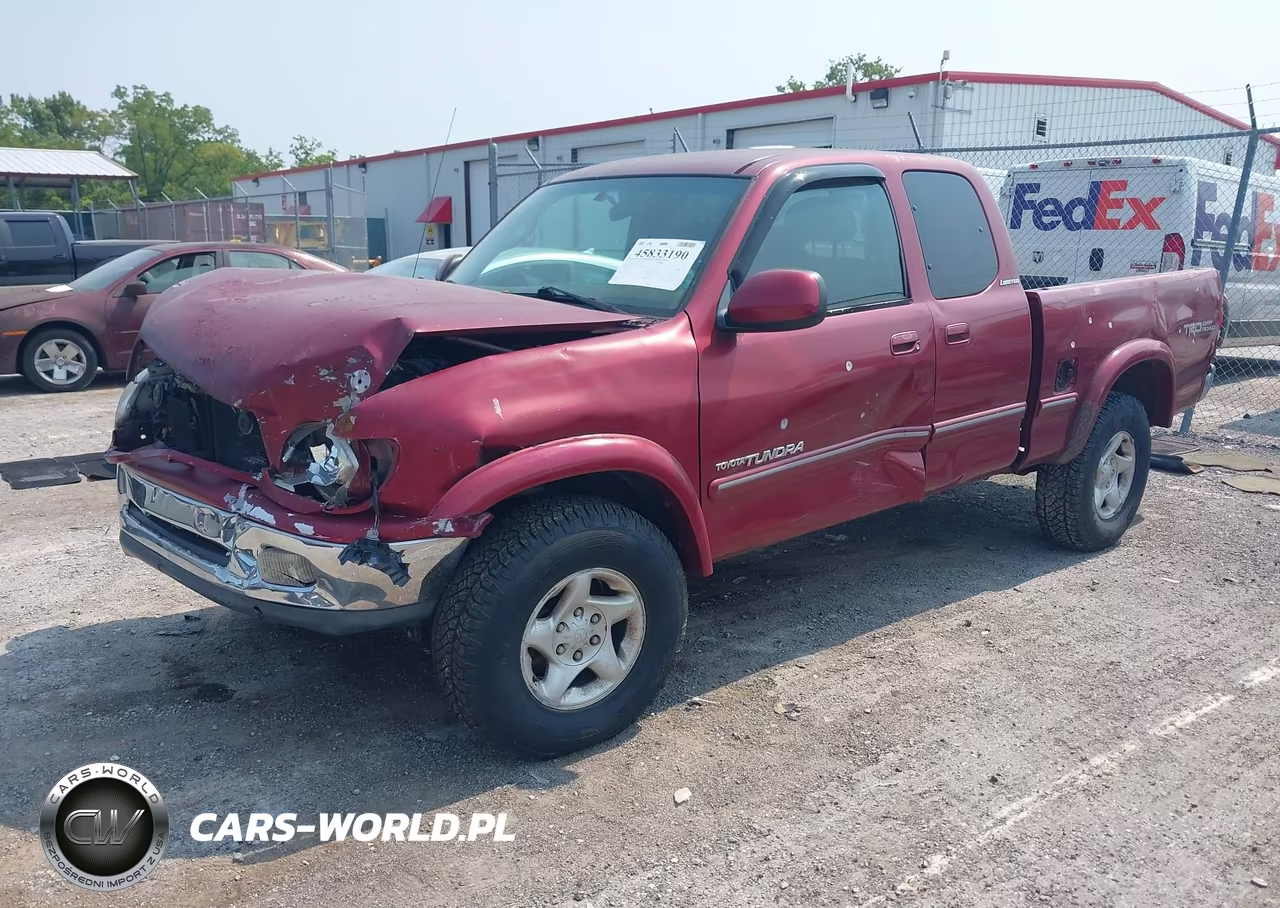 2000 Toyota Tundra Ltd V8 VIN:5TBBT4815YS116784 - 2
