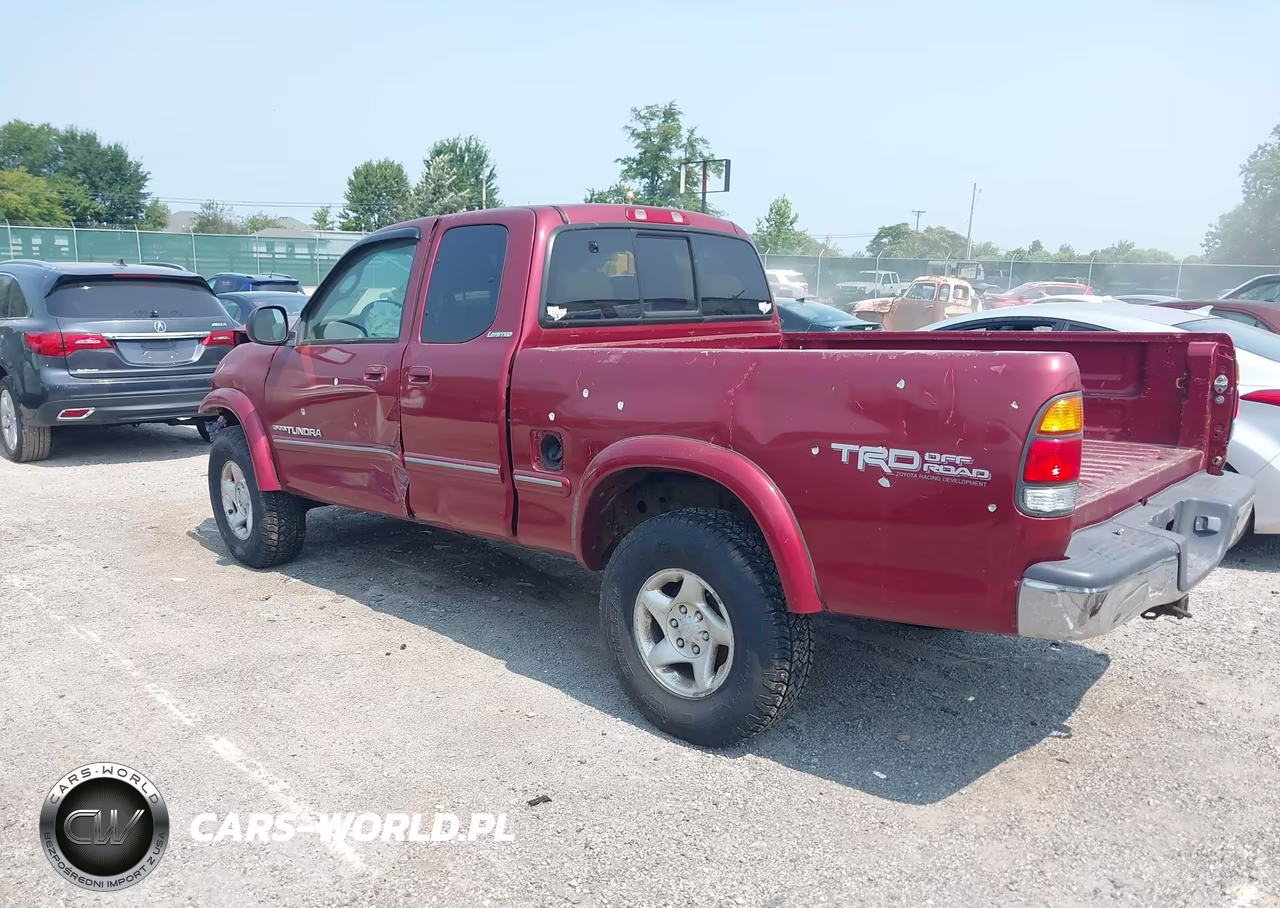 2000 Toyota Tundra Ltd V8 VIN:5TBBT4815YS116784 - 3