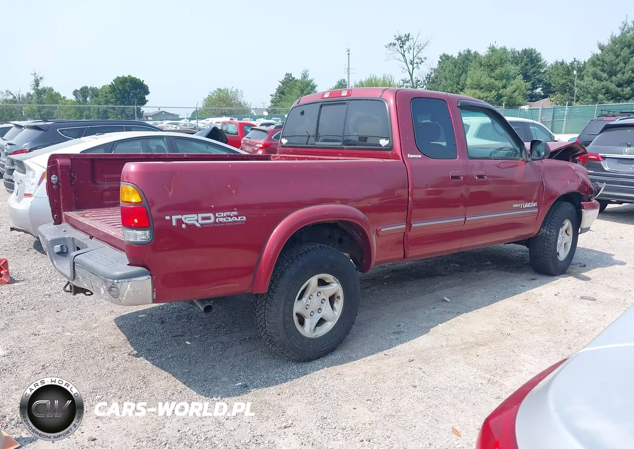 2000 Toyota Tundra Ltd V8 VIN:5TBBT4815YS116784 - 4