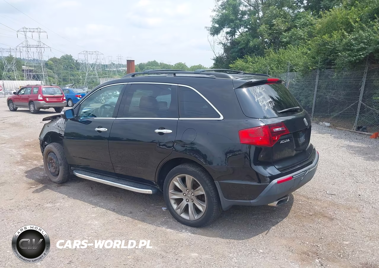 2010 Acura Mdx Advance Package VIN:2HNYD2H70AH508206 - 3