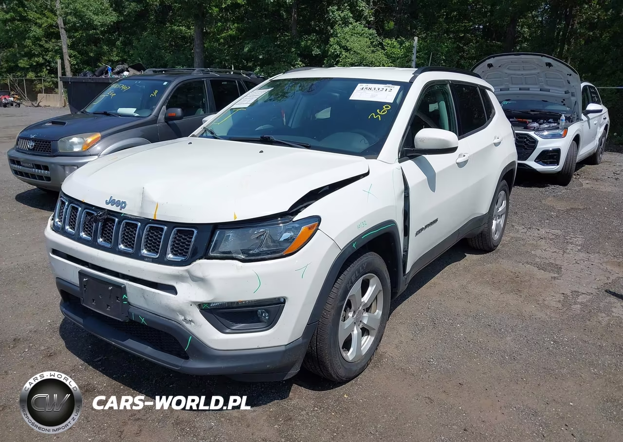 2018 Jeep Compass Latitude Fwd VIN:3C4NJCBB8JT359040 - 2