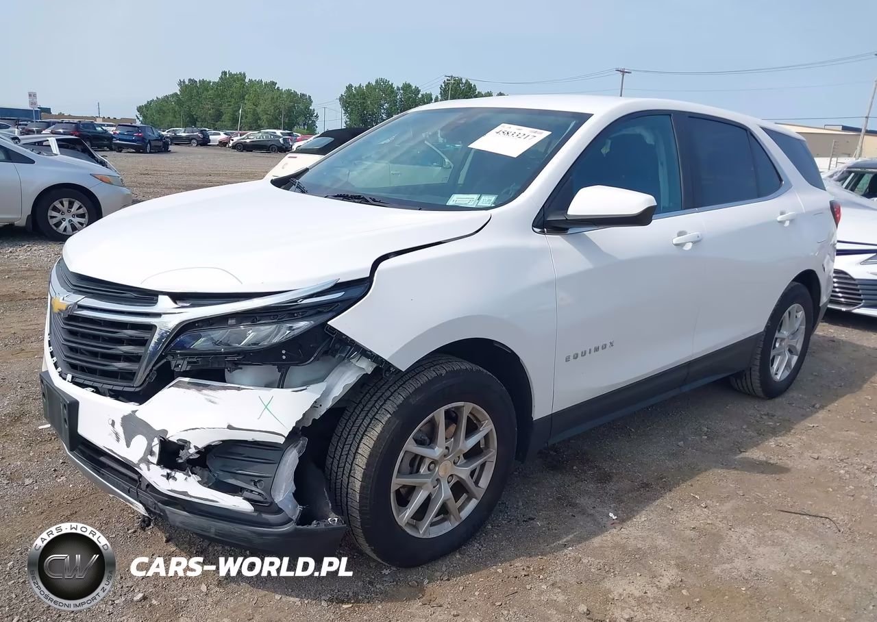 2022 Chevrolet Equinox Awd Lt VIN:3GNAXUEV2NL220382 - 2