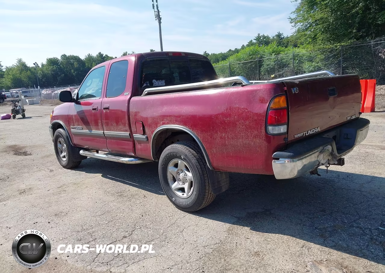 2000 Toyota Tundra Sr5 V8 VIN:5TBBT4410YS028361 - 3