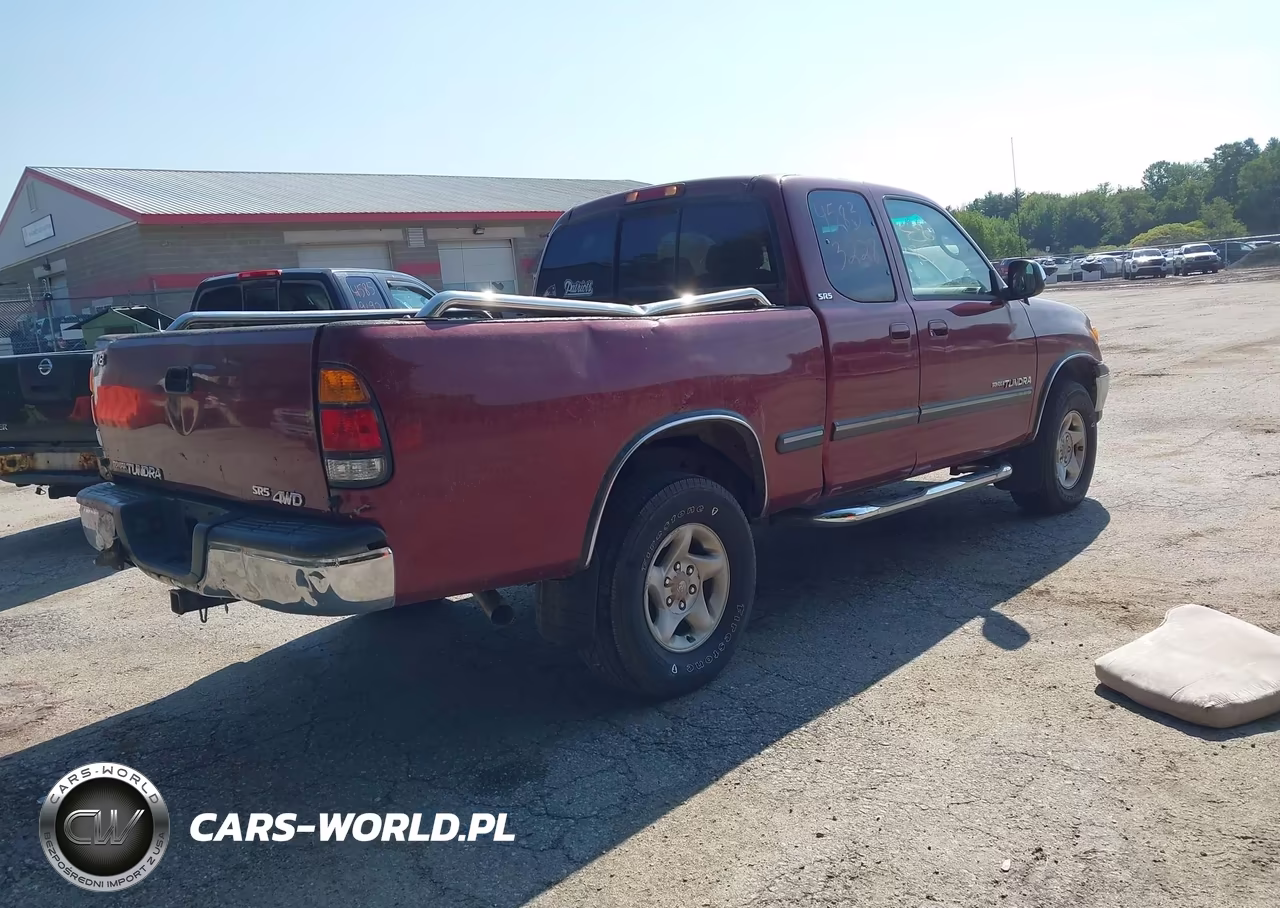 2000 Toyota Tundra Sr5 V8 VIN:5TBBT4410YS028361 - 4