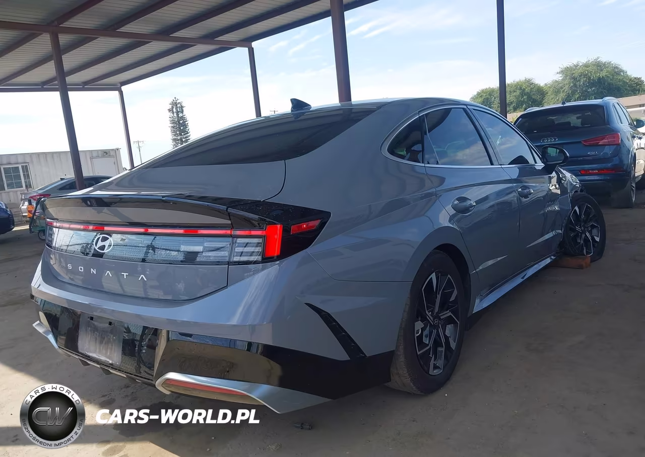 2024 Hyundai Sonata Sel VIN:KMHL64JA7RA407570 - 4