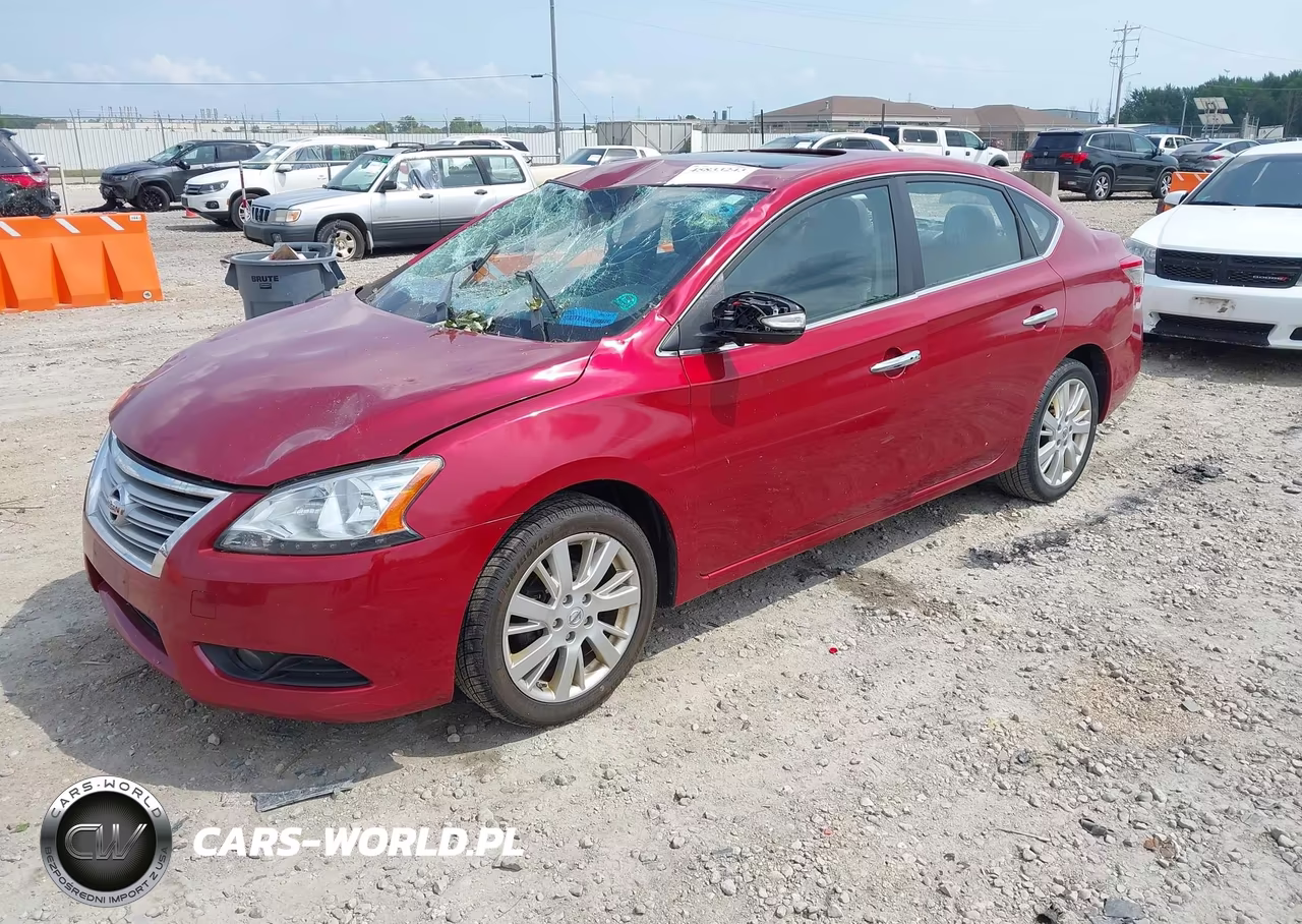 2014 Nissan Sentra Sl VIN:3N1AB7AP8EY263436 - 2