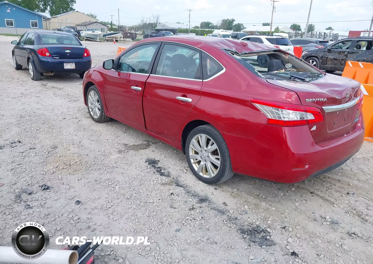 2014 Nissan Sentra Sl VIN:3N1AB7AP8EY263436 - 3