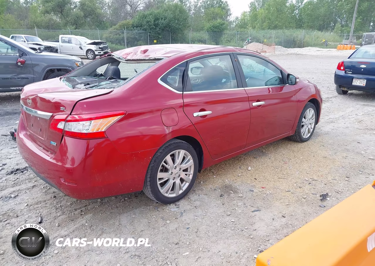 2014 Nissan Sentra Sl VIN:3N1AB7AP8EY263436 - 4