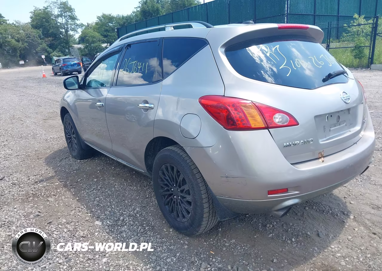 2009 Nissan Murano Sl VIN:JN8AZ18W09W211688 - 3
