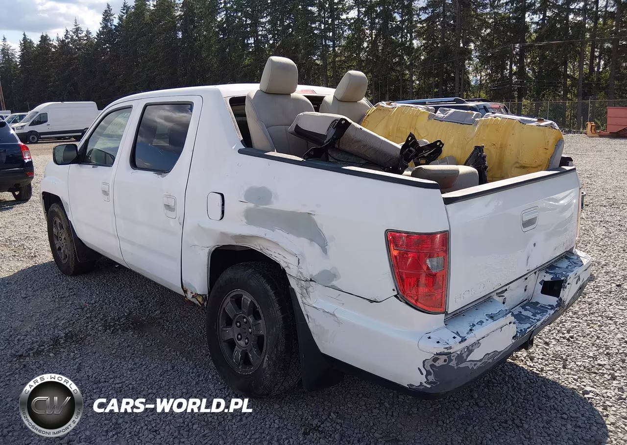 2010 Honda Ridgeline Rtl VIN:5FPYK1F53AB501772 - 3