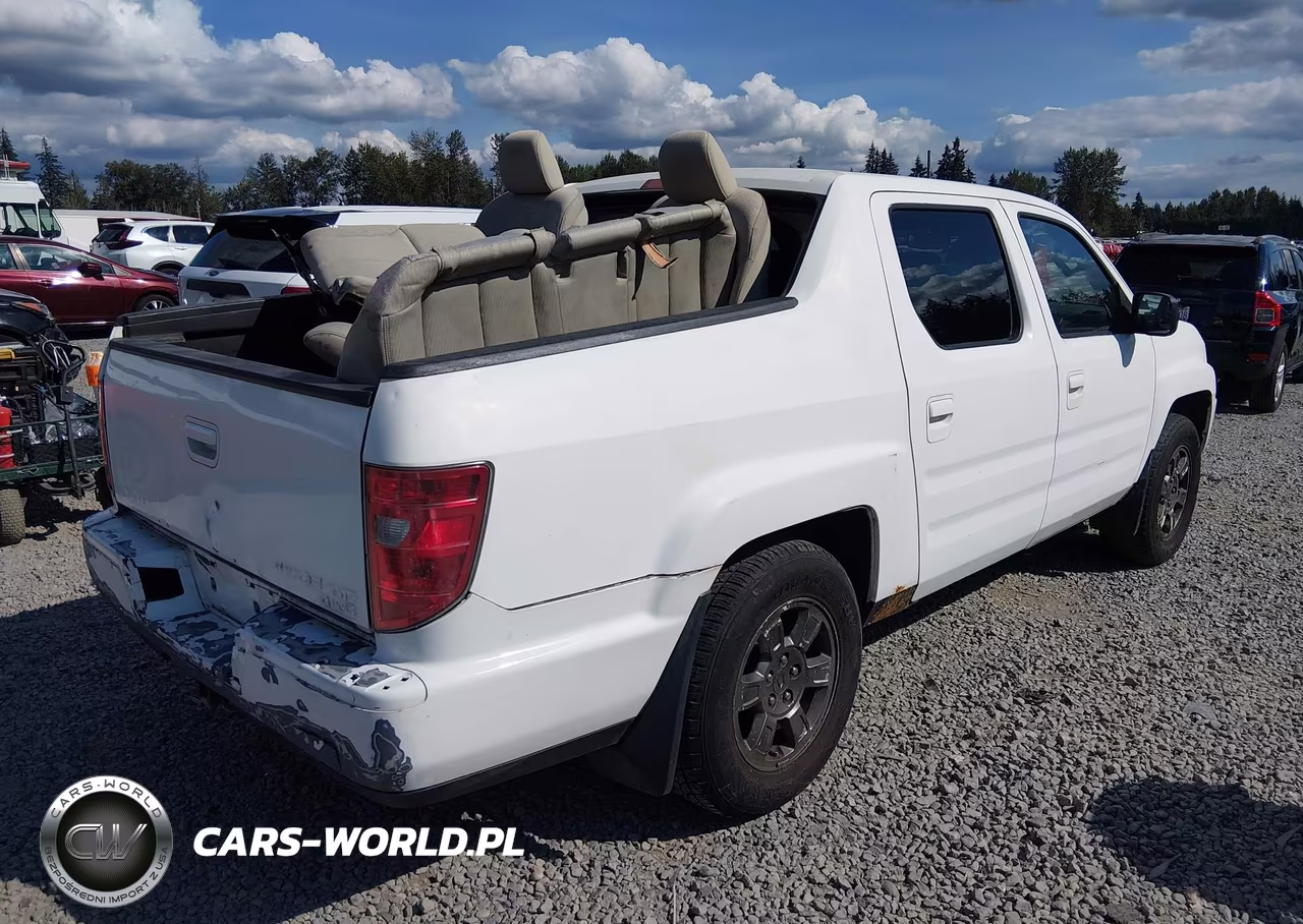 2010 Honda Ridgeline Rtl VIN:5FPYK1F53AB501772 - 4