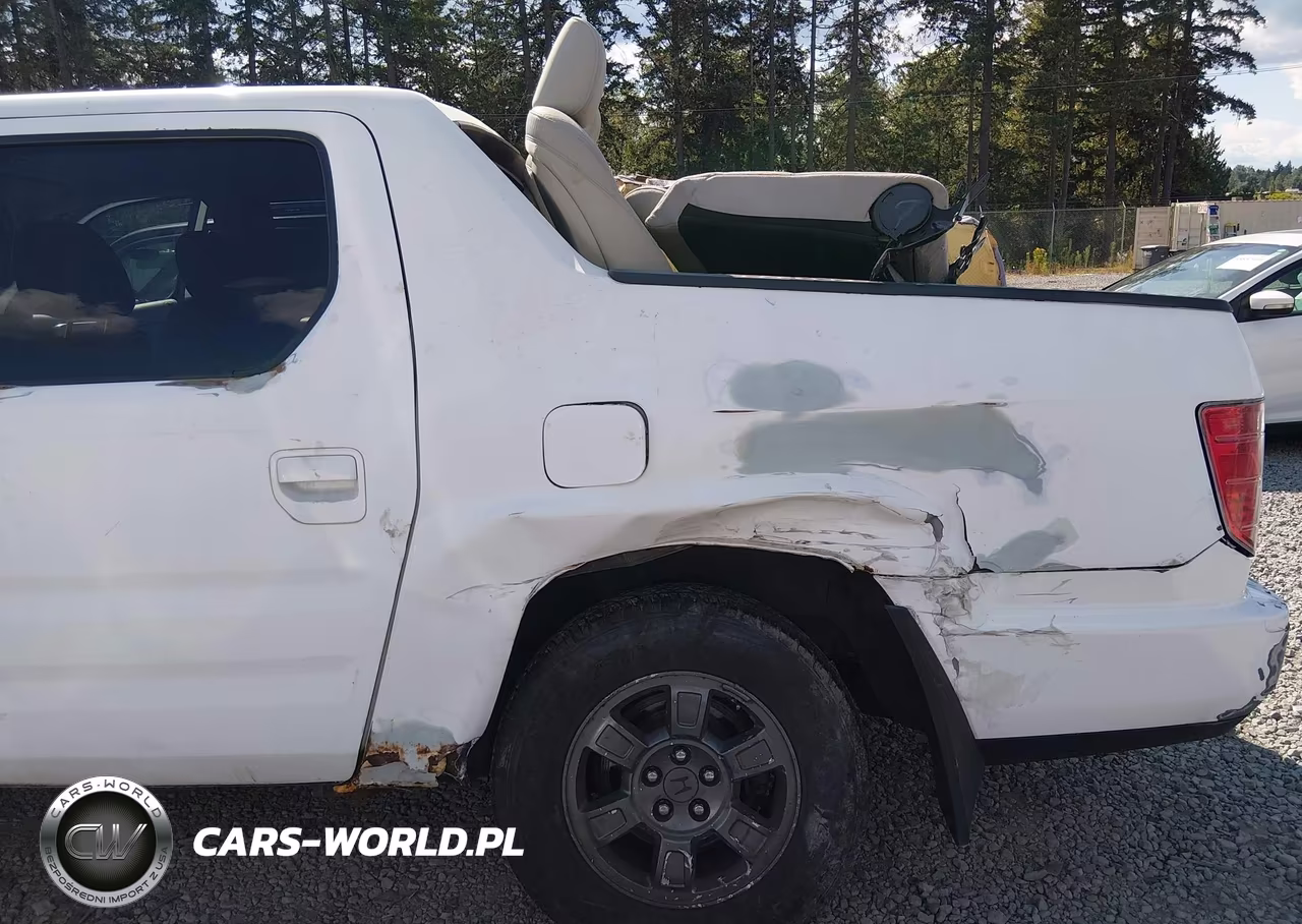 2010 Honda Ridgeline Rtl VIN:5FPYK1F53AB501772 - 6