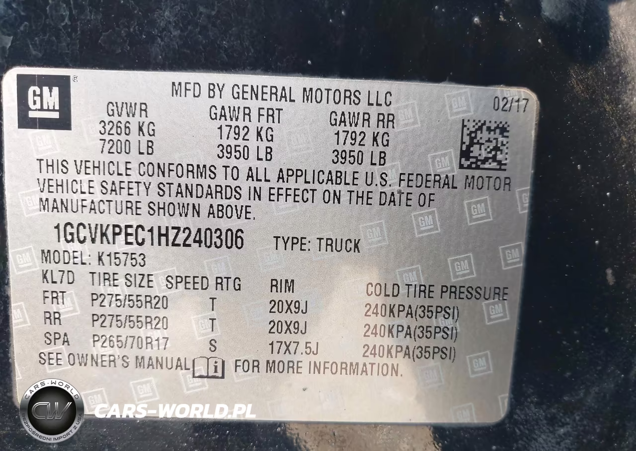 2017 Chevrolet Silverado 1500 Custom VIN:1GCVKPEC1HZ240306 - 9