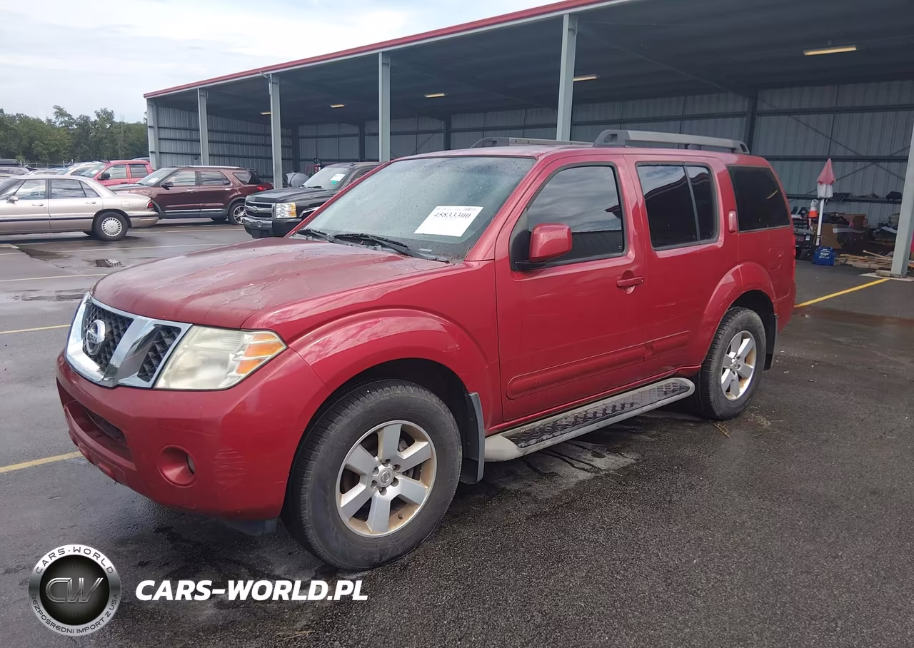 2012 Nissan Pathfinder Sv VIN:5N1AR1NN7CC619262 - 2