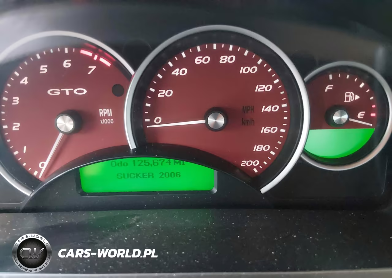 2006 Pontiac Gto VIN:6G2VX12U76L555601 - 7