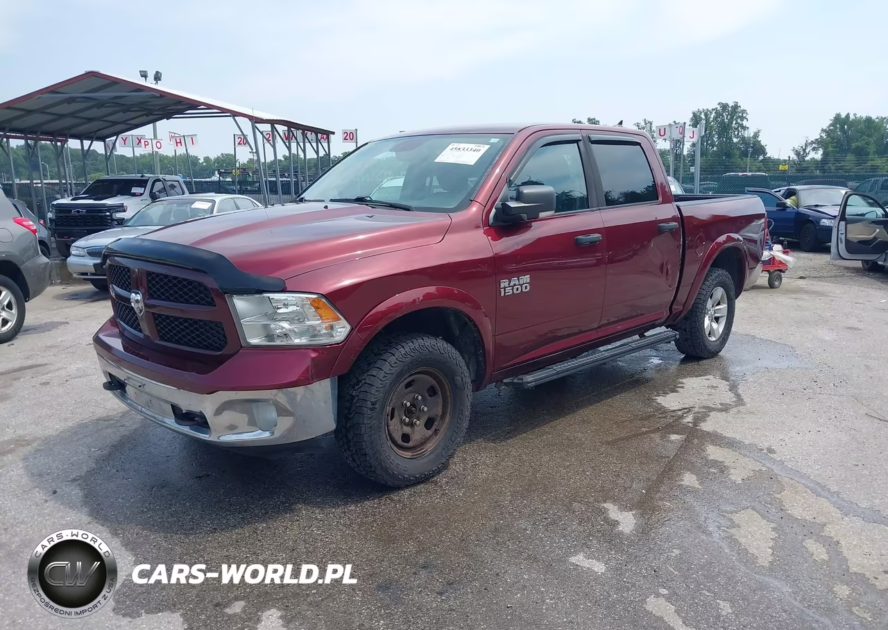 2016 Ram 1500 Outdoorsman VIN:1C6RR7LGXGS316350 - 2
