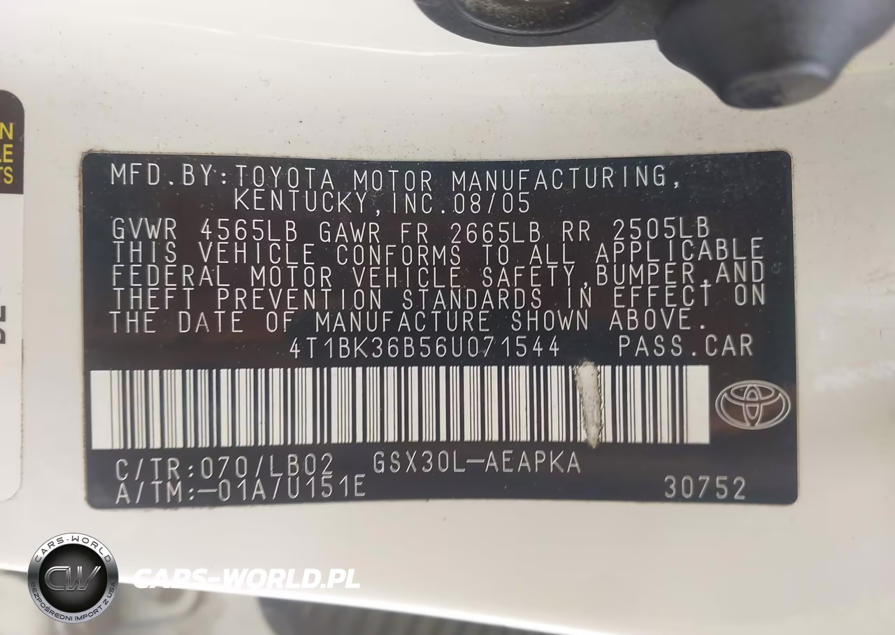 2006 Toyota Avalon Limited VIN:4T1BK36B56U071544 - 9