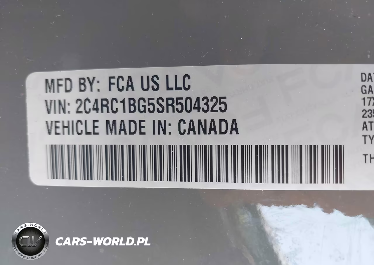2025 Chrysler Pacifica Select VIN:2C4RC1BG5SR504325 - 9