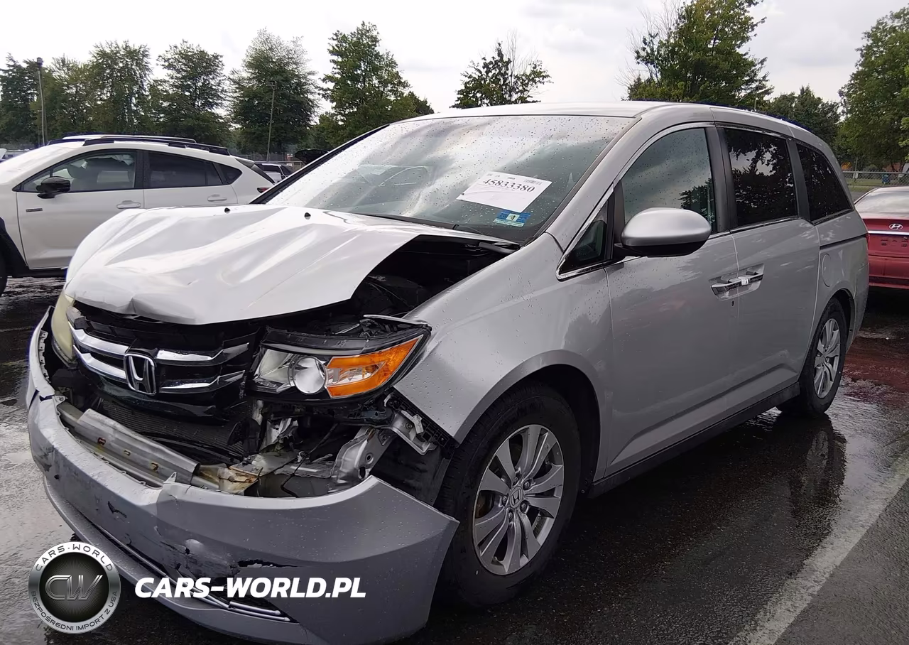 2014 Honda Odyssey Ex VIN:5FNRL5H4XEB096845 - 2