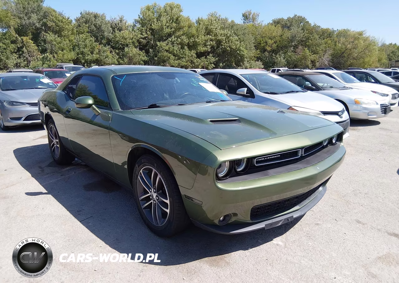 2019 Dodge Challenger Sxt Awd VIN:2C3CDZGG4KH522061 - 1