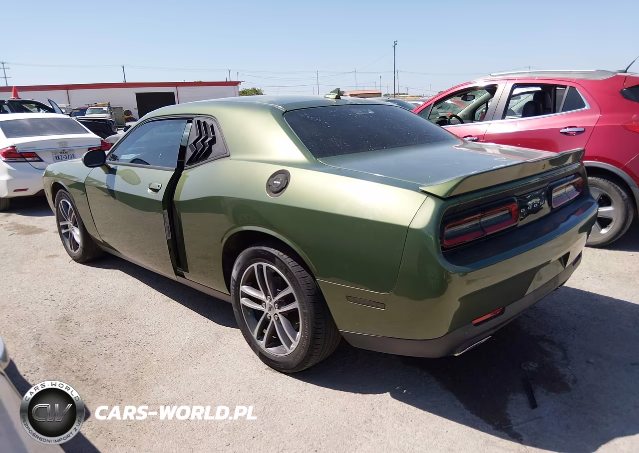 2019 Dodge Challenger Sxt Awd VIN:2C3CDZGG4KH522061 - 3