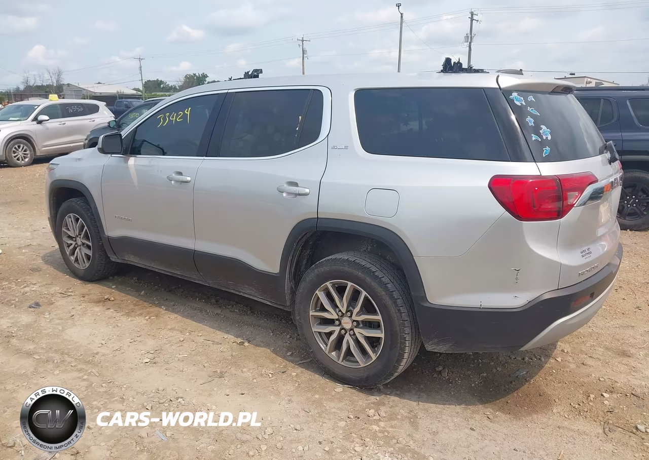 2018 GMC Acadia Sle-2 VIN:1GKKNSLA2JZ137484 - 3