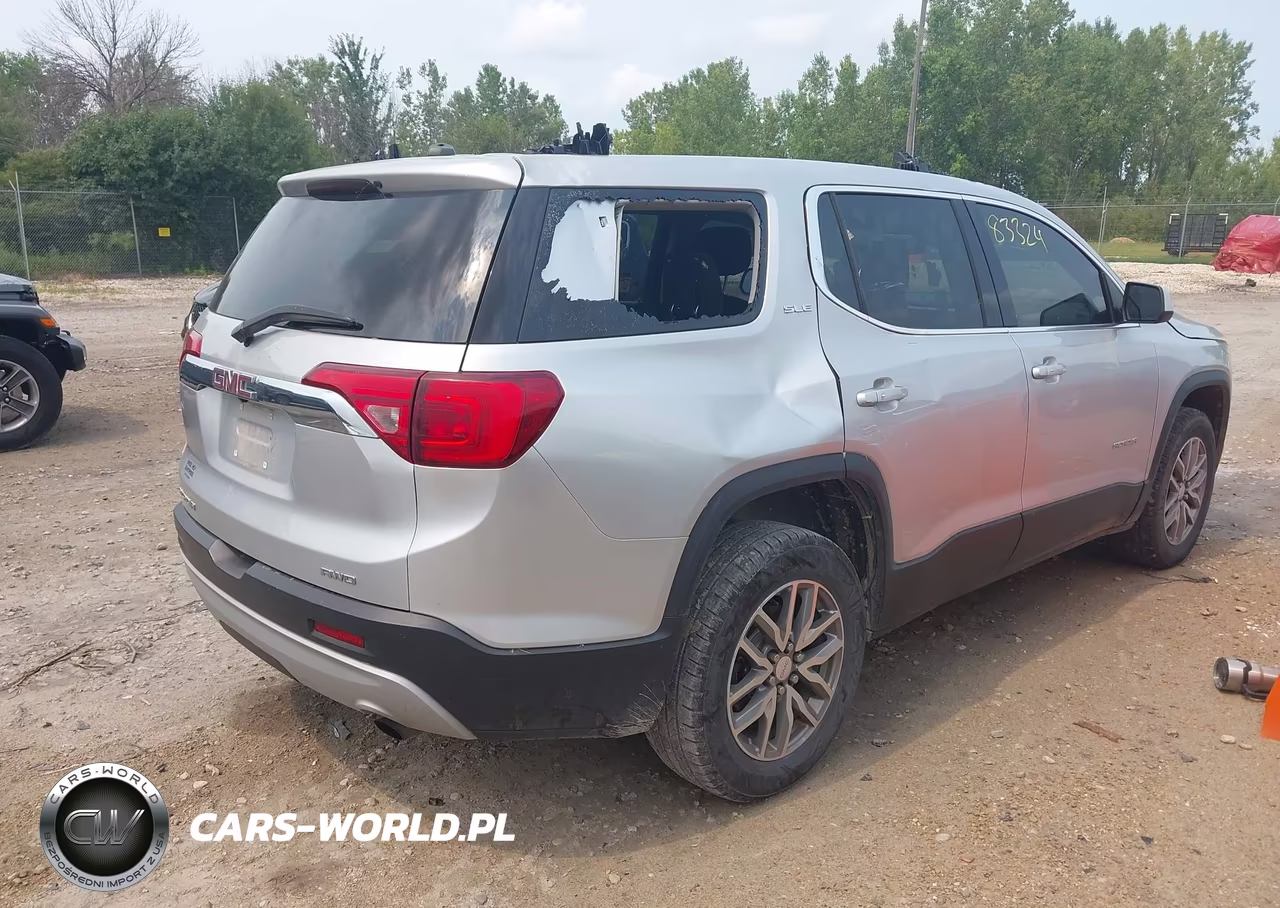 2018 GMC Acadia Sle-2 VIN:1GKKNSLA2JZ137484 - 4