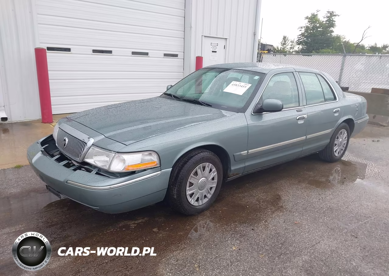 2005 Mercury Grand Marquis Gs VIN:2MEFM74W75X645547 - 2