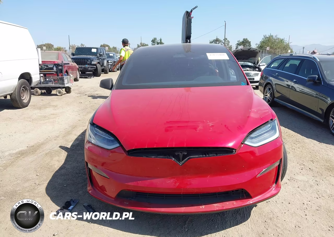 2022 Tesla Model X Plaid Tri Motor All-Wheel Drive VIN:7SAXCBE69NF332786 - 13