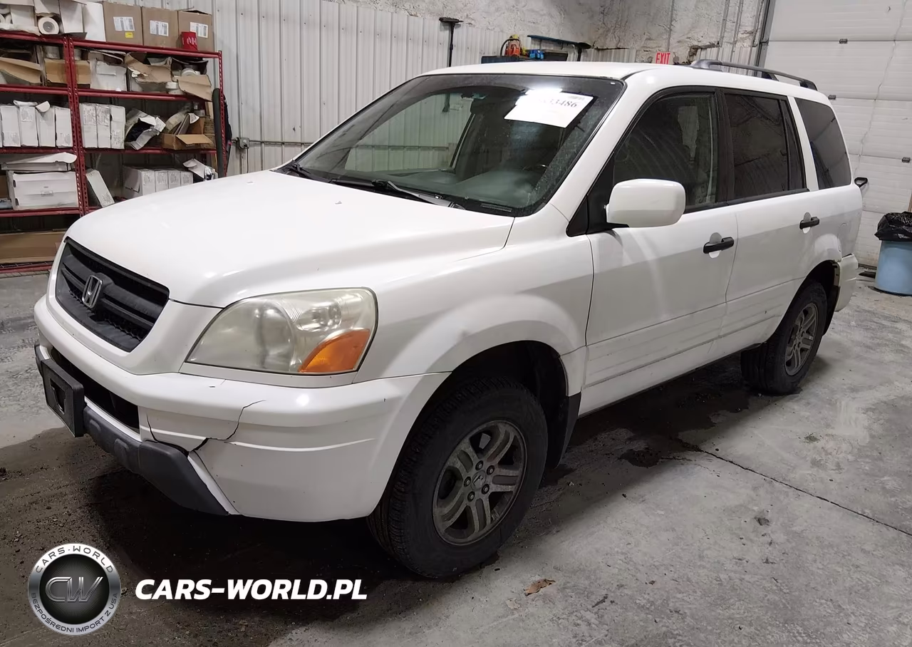 2004 Honda Pilot Ex-L VIN:2HKYF18644H580975 - 2