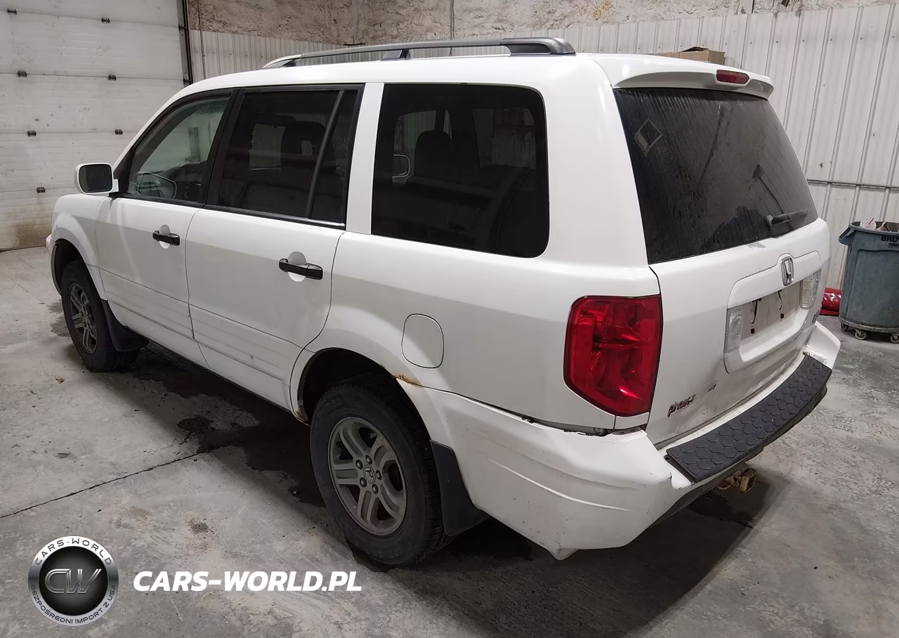 2004 Honda Pilot Ex-L VIN:2HKYF18644H580975 - 3