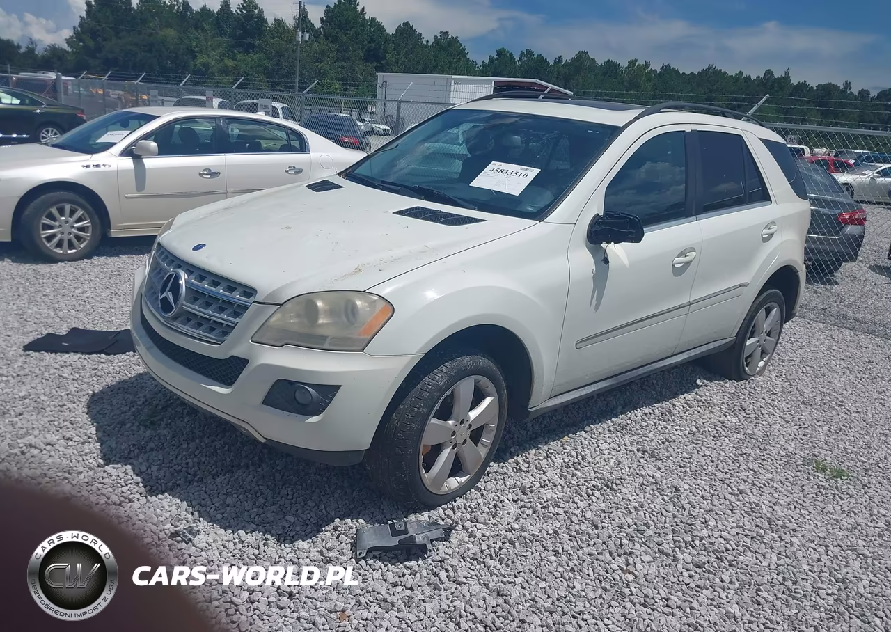 2010 Mercedes-Benz Ml 350 VIN:4JGBB5GBXAA586866 - 2