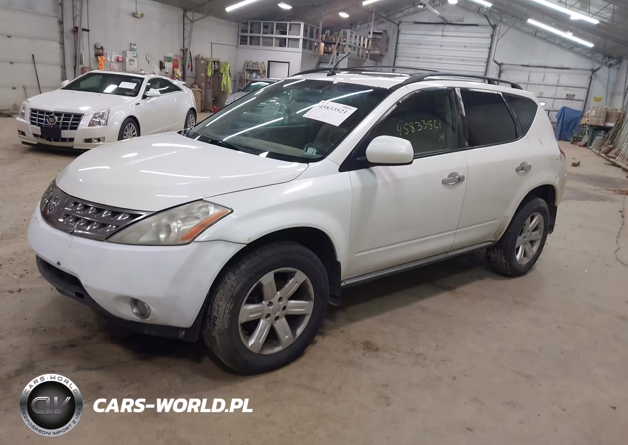2007 Nissan Murano Sl VIN:JN8AZ08WX7W612317 - 2
